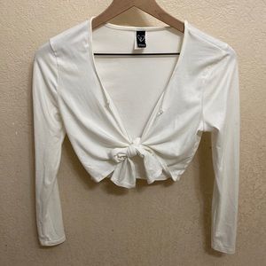 Cropped Tie Top
